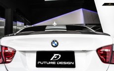画像2: BMW 3シリーズ E90 セダン トランク用リアスポイラー 本物DryCarbon ドライカーボン (2)