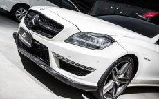 画像3: BENZ メルセデス・ベンツ CLS W218 CLS63 フロントバンパー用リップスポイラー 本物Carbon カーボン (3)