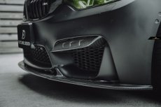 画像7: BMW 4シリーズ F82 M4 フロントバンパー用 アンダーカバー 本物DryCarbon ドライカーボン (7)