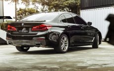 画像5: BMW 5シリーズ G30 セダン G31 ツーリング Mスポーツ用 マフラーカッター 520 530 540 (5)