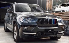 画像4: BMW Xシリーズ X5 E70 専用フロント用艶ありブラック 青紺赤 キドニーグリル センターグリル (4)