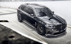 画像3: BMW Xシリーズ X5 F15 専用 X5M F85 LOOKに変身 エアロパーツ フロント リア バンパー ボディ キット X5M (3)