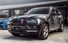 画像2: BMW Xシリーズ X5 E70 専用フロント用艶ありブラック 青紺赤 キドニーグリル センターグリル (2)