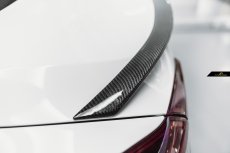 画像2: Maserati マセラッティ Ghibli ギブリ トランク用リアスポイラー 本物DryCarbon ドライカーボン  (2)