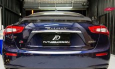 画像6: Maserati マセラッティ Ghibli ギブリ トランク用リアスポイラー 本物DryCarbon ドライカーボン  (6)