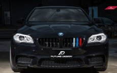 画像2: BMW 5シリーズ F10 セダン用 改F10M5ルック エアロ フルエアロパーツ パフォーマンス フロント サイドスカート リアバンパー ディフューザー (2)