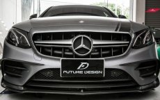 画像1: BENZ メルセデス・ベンツ W213 Eクラス用 E63ルック 艶消しシルバー センターグリル (1)