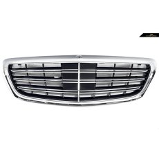 画像1: BENZ メルセデス・ベンツ S-Class W222 専用 S65 マイバッハ メッキ フロント グリル AMG 13年〜 (1)