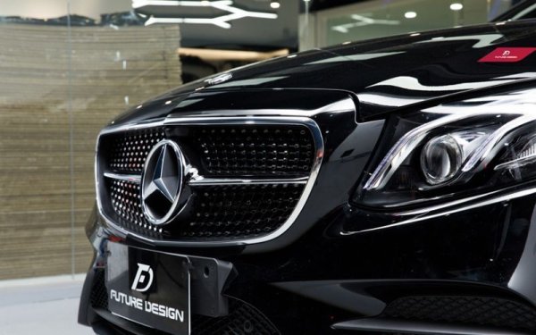 BENZ メルセデス・ベンツ W213 Eクラス用 ダイヤモンド 艶ありブラック