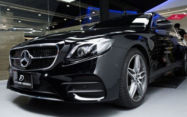 BENZ メルセデス・ベンツ W213 Eクラス用 ダイヤモンド 艶ありブラック