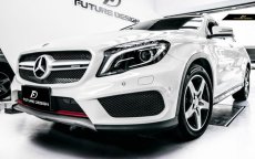 画像3: BENZ メルセデス・ベンツ X156 GLA-Class GLA45ルック 艶消しシルバー センターグリル (3)