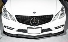 画像3: BENZ メルセデス・ベンツ W207 Eクラス クーペ 前期車 フロント用 スターグリル 艶ありブラック (3)