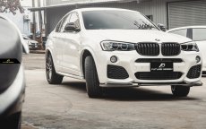 画像4: BMW Xシリーズ F26 X4 Mスポーツ フロント用リップスポイラー DryCarbon ドライカーボン (4)