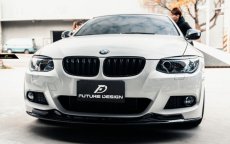 画像4: BMW 3シリーズ E92 E93 後期 フロント用 艶ありブラック キドニーグリル センターグリル S2  (4)