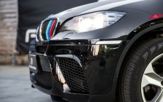 画像4: BMW Xシリーズ X6 E71 専用 Performance LOOKに変身 エアロパーツ フロントバンパー ボディ  X6M (4)