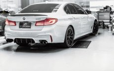 画像6: BMW 5シリーズ G30 G31 セダン ツーリング Mスポーツ用 F90 M5ルック ディフューザー リアバンパー (6)