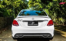 画像7: BENZ メルセデス・ベンツ C-Class W205 セダン 改装C63仕様 フルエアロパーツ ボディーキット Body Kit (7)