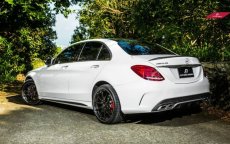 画像9: BENZ メルセデス・ベンツ C-Class W205 セダン 改装C63仕様 フルエアロパーツ ボディーキット Body Kit (9)