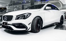 画像9: BENZ メルセデス・ベンツ CLA-Class W117 X117 後期 改装CLA45仕様 フルエアロパーツ ボディーキット Body Kit マフラーカッター (9)