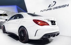 画像14: BENZ メルセデス・ベンツ CLA-Class W117 X117 後期 改装CLA45仕様 フルエアロパーツ ボディーキット Body Kit マフラーカッター (14)