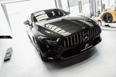 画像5: BENZ メルセデス・ベンツ CLS-Class C257 専用 AMGパナメリカーナグリル GT タイプ グリル メッキ シルバー (5)