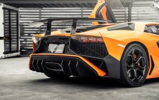 画像14: Lamborghini ランボルギーニ LP700 改造 LP750仕様 フルエアロ フロント リア ルーフエアーガイド カーボンリアウィング (14)