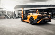 画像10: Lamborghini ランボルギーニ LP700 改造 LP750仕様 フルエアロ フロント リア ルーフエアーガイド カーボンリアウィング (10)