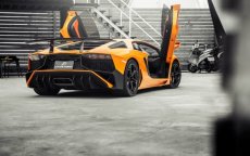 画像16: Lamborghini ランボルギーニ LP700 改造 LP750仕様 フルエアロ フロント リア ルーフエアーガイド カーボンリアウィング (16)