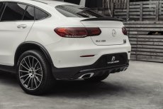 画像1: BENZ メルセデス・ベンツ GLC C253 クーペ 後期車 トランク用リアスポイラー 本物DryCarbon ドライカーボン (1)