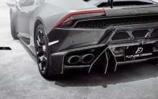 画像2: Lamborghini ランボルギーニ Huracan ウラカン LP610-4 カーボン リア ディフューザー 本物DryCarbon (2)