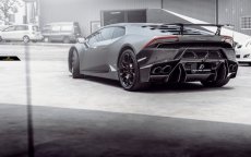 画像8: Lamborghini ランボルギーニ Huracan ウラカン LP580-2 カーボン リア ディフューザー 本物DryCarbon (8)