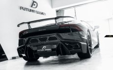 画像10: Lamborghini ランボルギーニ Huracan ウラカン LP610-4 カーボン リア ディフューザー 本物DryCarbon (10)