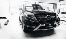 画像5: BENZ メルセデス・ベンツ GLK-Class 後期用 ダイヤモンド メッキ仕様 センターグリル AMG GLK300 GLK350 (5)