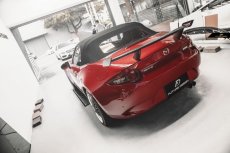 画像5: MAZDA マツダ MX-5 トランク用 エアロ カーボン GT リアウィング  本物Drycarbon ドライカーボン (5)