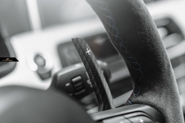 BMW 2シリーズ F87 M2 M2C ハンドル用パドルシフト 本物DryCarbon