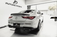 画像3: BENZ メルセデス・ベンツ CLA-Class W118 トランク用リアスポイラー 本物DryCarbon ドライカーボン (3)