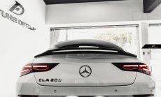 画像10: BENZ メルセデス・ベンツ CLA-Class W118 トランク用リアスポイラー 本物DryCarbon ドライカーボン (10)