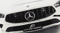 画像1: BENZ メルセデス・ベンツ CLA-Class W118 GTR パナメリカーナ グリル GTグリル CLA180 CLA200d CLA250 AMG ブラック仕様 スポーツ (1)