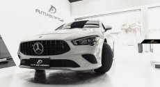 画像4: BENZ メルセデス・ベンツ CLA-Class W118 GTR パナメリカーナ グリル GTグリル CLA180 CLA200d CLA250 AMG ブラック仕様 スポーツ (4)