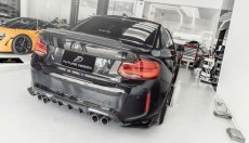 画像6: BMW F87 M2 M2competition リアバンパー用スプリッター リアカナード 本物DryCarbon ドライカーボン  (6)