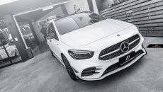 画像7: BENZ メルセデス・ベンツ B-Class W247 AMGフロントバンパー用カナード リップスポイラー B180 B200d  (7)