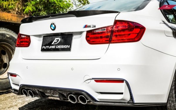 BMW 3シリーズ F80 M3 セダン トランク用 リアウィング 本物DryCarbon