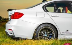 画像9: BMW 3シリーズ F80 M3 セダン トランク用 リアウィング 本物DryCarbon ドライカーボン (9)