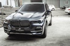 画像3: BMW Xシリーズ X5 G05 フロント用艶ありブラックキドニーグリル センターグリル Performance style 2 (3)