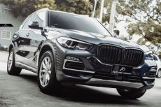 画像6: BMW Xシリーズ X5 G05 フロント用艶ありブラックキドニーグリル センターグリル Performance style 2 (6)