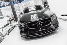 画像4: BENZ メルセデス・ベンツ E-Class W213 S213 前期車 AMGフロントバンパー用 リップスポイラー 本物DryCarbon ドライカーボン (4)