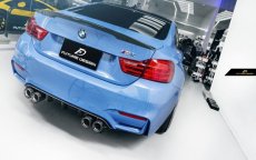 画像3: BMW 4シリーズ F82 F83 M4  リアバンパー用 ディフューザー 本物DryCarbon ドライカーボン (3)