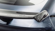 画像3: TESLA テスラ MODEL モデル 3 トランク用リアウィング リアスポイラー 本物Drycarbon ドライカーボン (3)