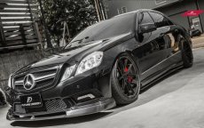 画像5: BENZ メルセデス・ベンツ E-Class  W212 AMGフロントバンパー用リップスポイラー 本物DryCarbon ドライカーボン (5)