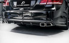 画像3: BENZ メルセデス・ベンツ E-Class W212 AMGバンパー用ディフューザー 本物Carbon カーボン  (3)